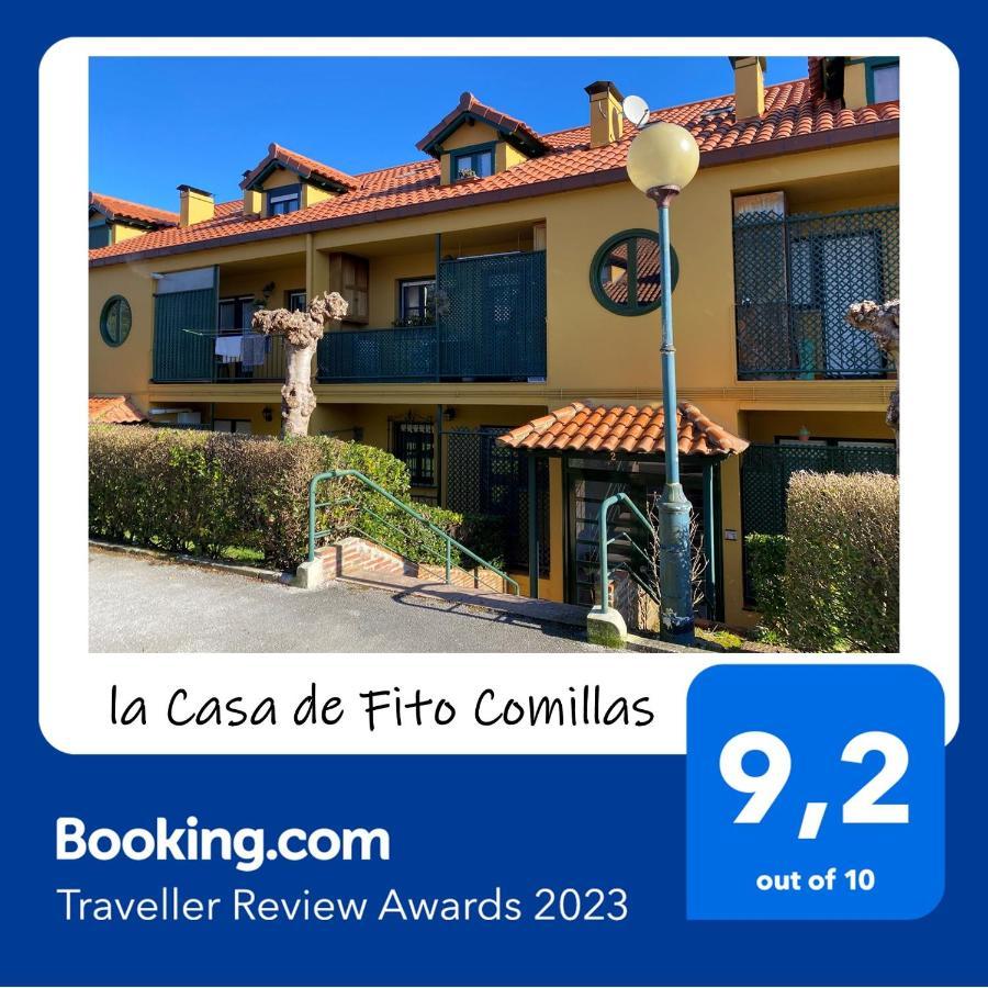 La Casa De Fito Cerca Del Centro De Comillas Exteriör bild